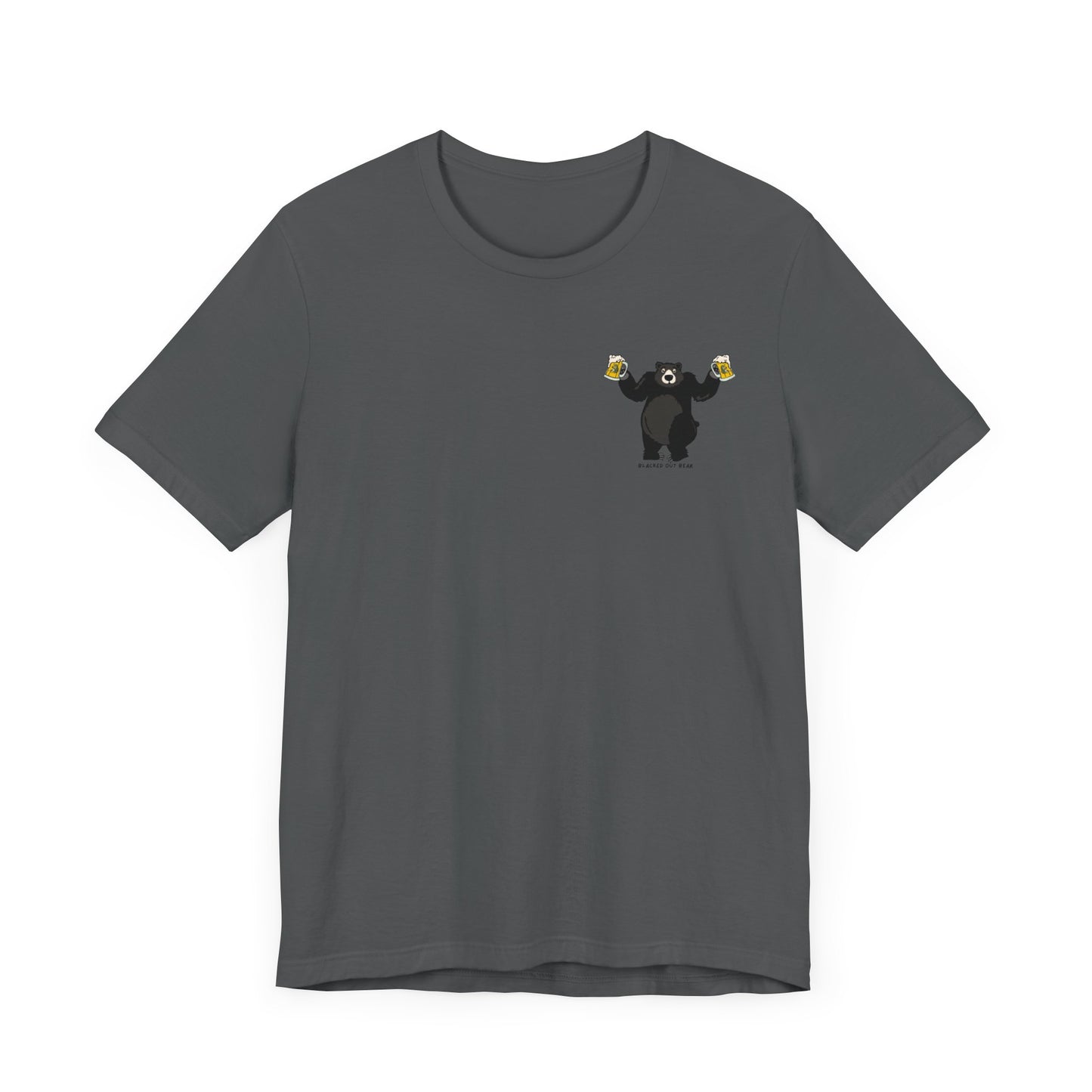 BLACKED OUT BEAR t-shirt