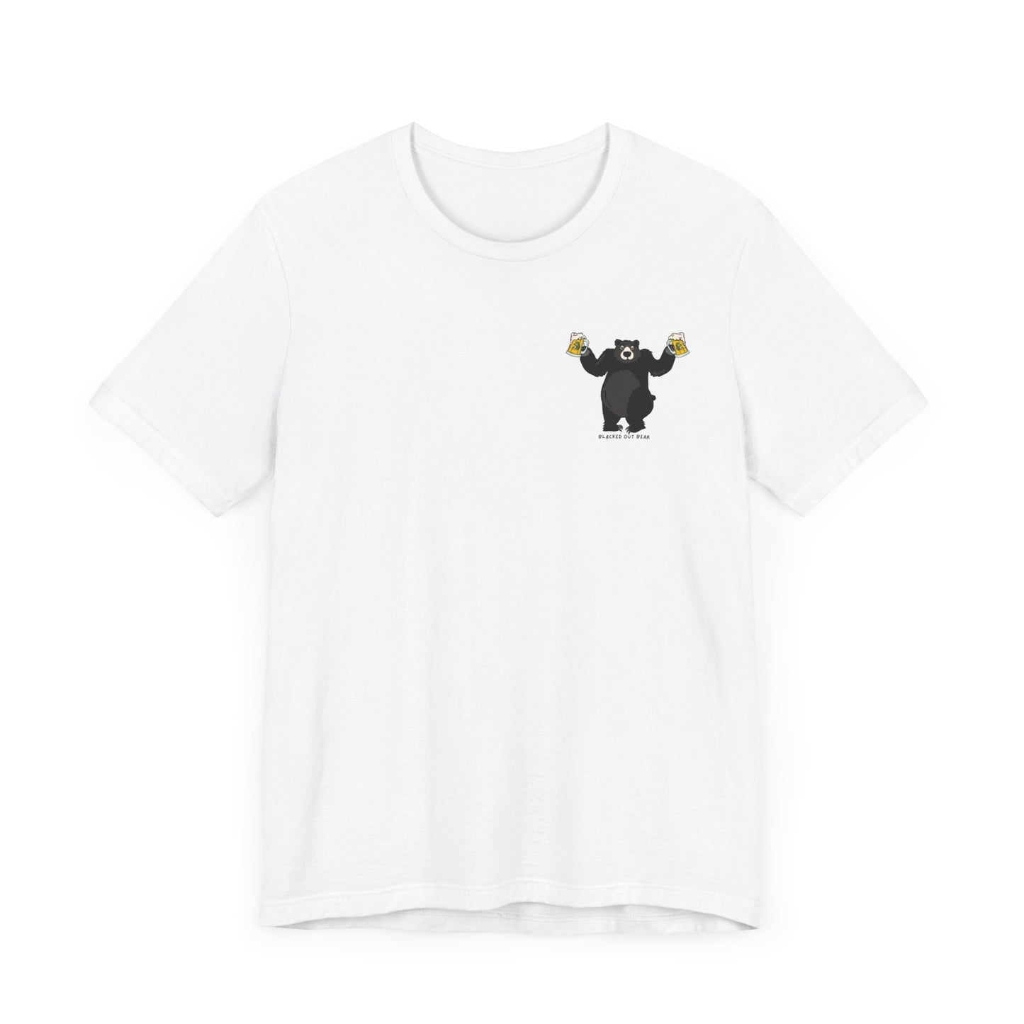 BLACKED OUT BEAR t-shirt