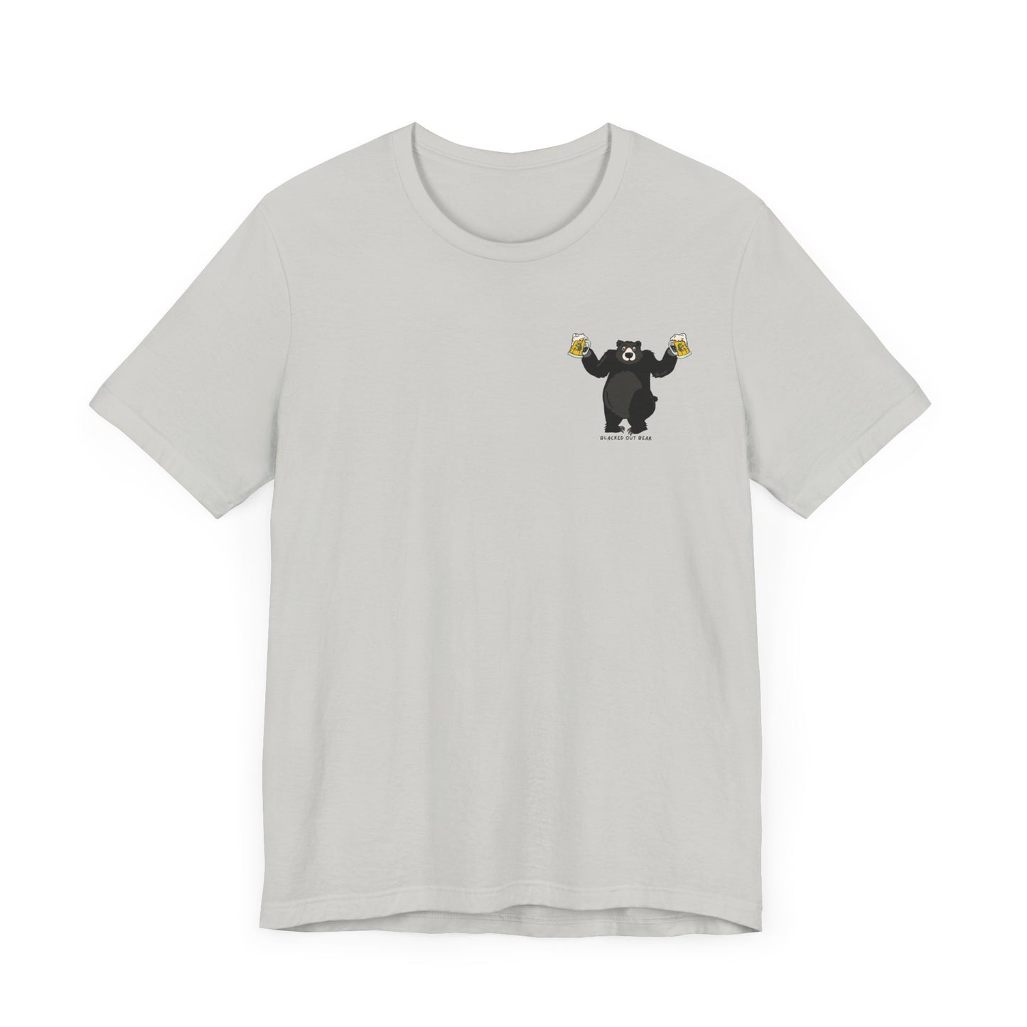 BLACKED OUT BEAR t-shirt