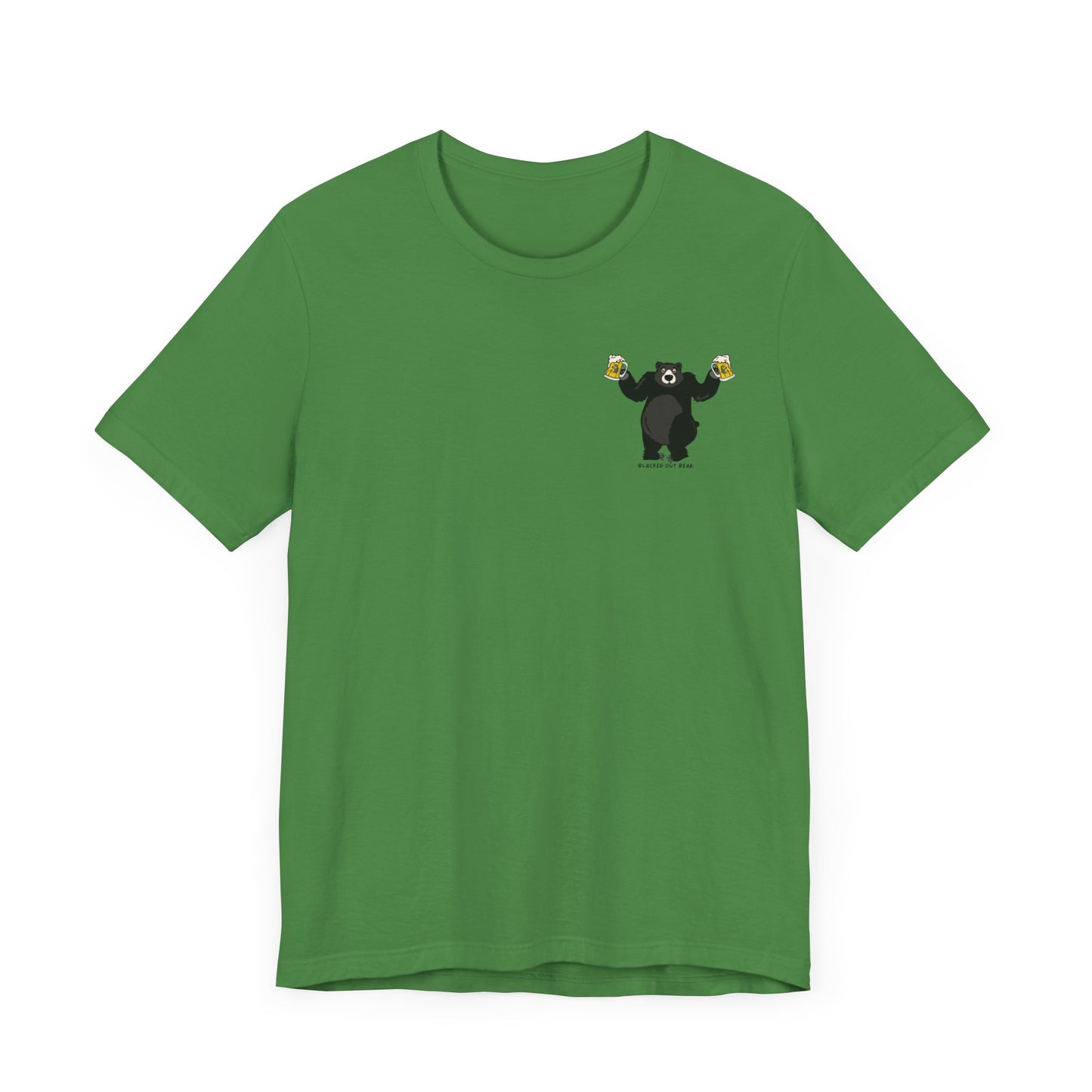 BLACKED OUT BEAR t-shirt