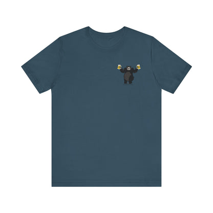 BLACKED OUT BEAR t-shirt