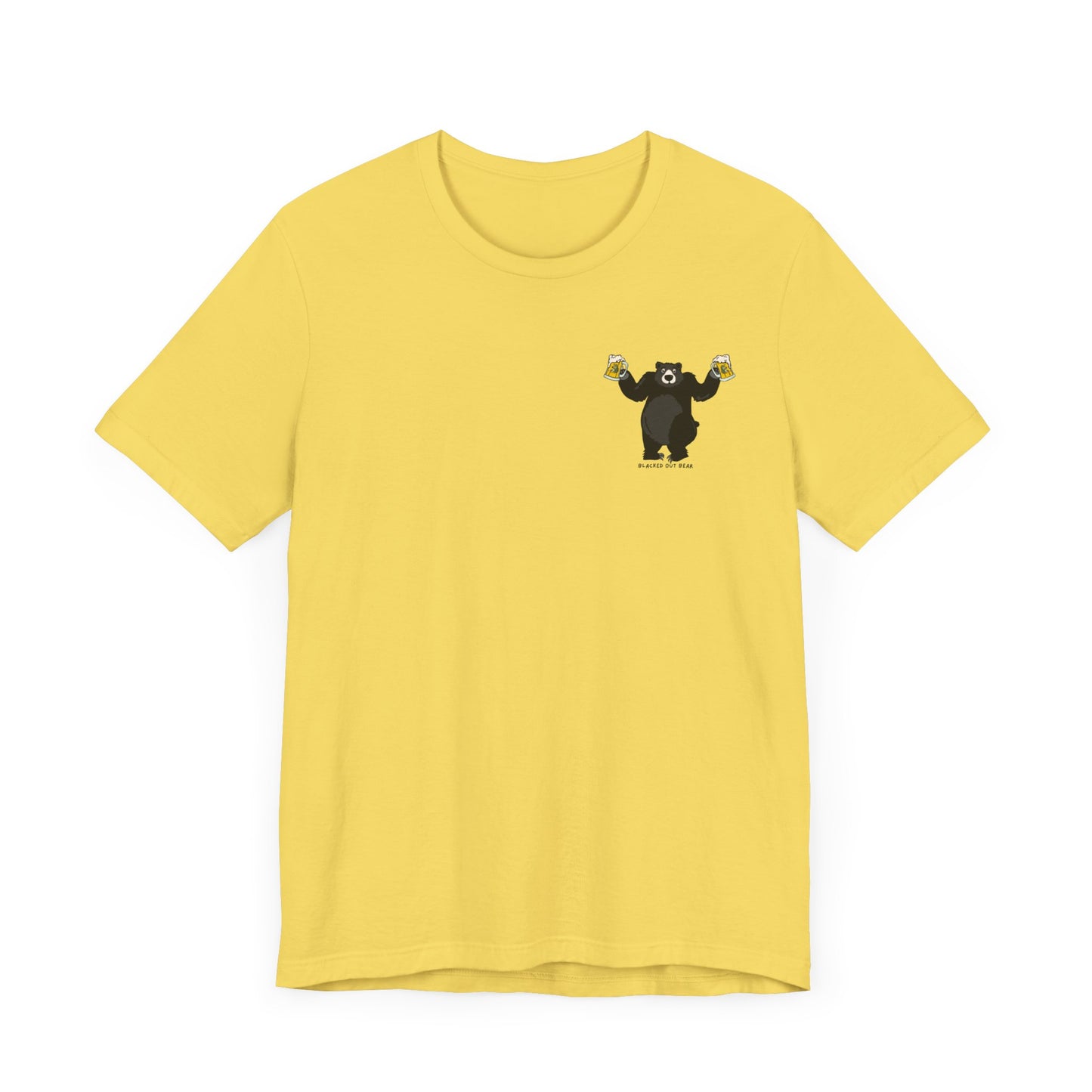 BLACKED OUT BEAR t-shirt