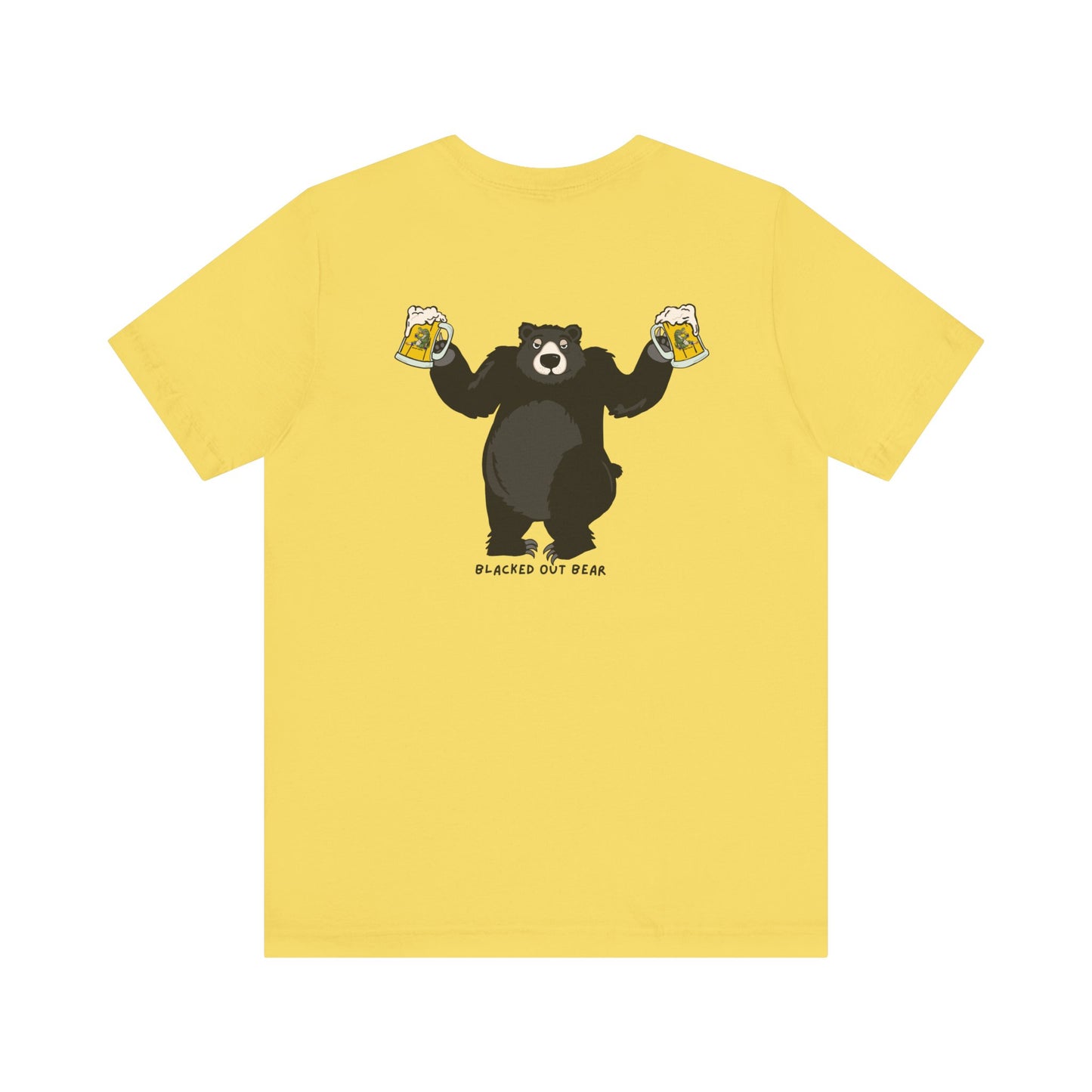 BLACKED OUT BEAR t-shirt