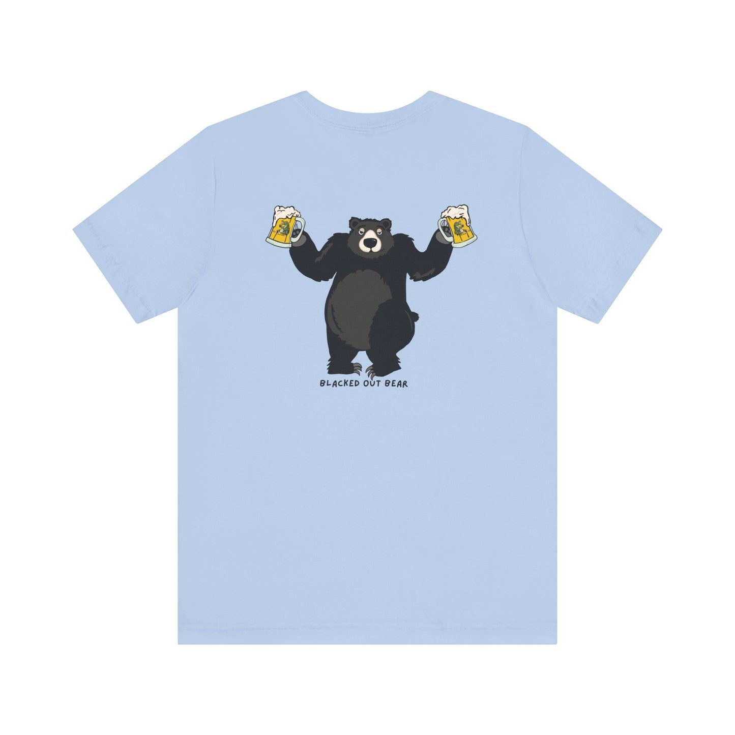 BLACKED OUT BEAR t-shirt