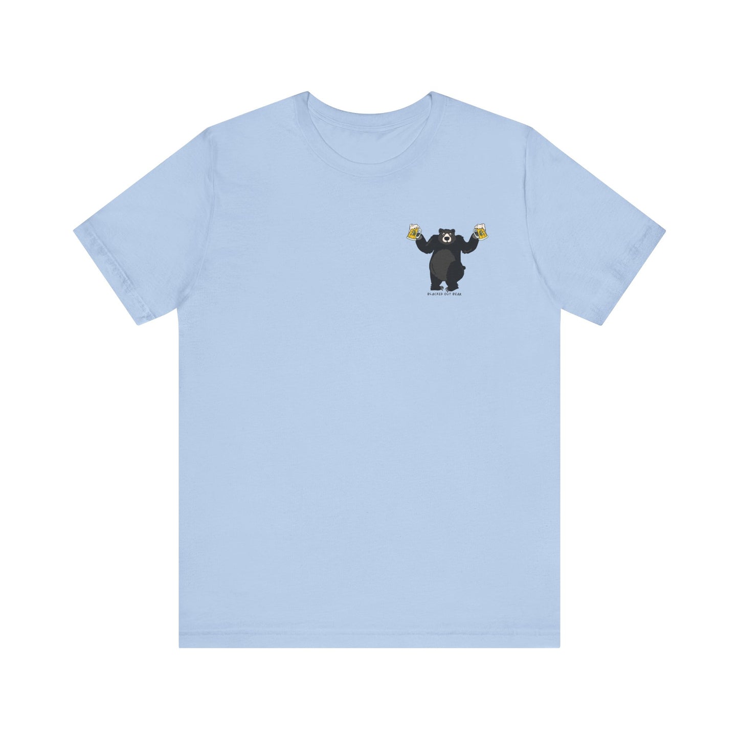 BLACKED OUT BEAR t-shirt